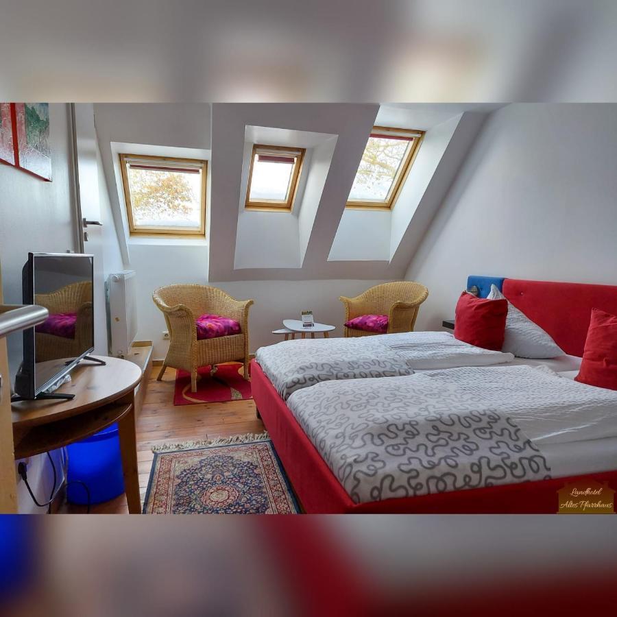 אלט שוורין Hotelpension Pfarrhaus מראה חיצוני תמונה
